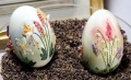 鸡蛋壳也有“春天”高难度的壳上工艺品