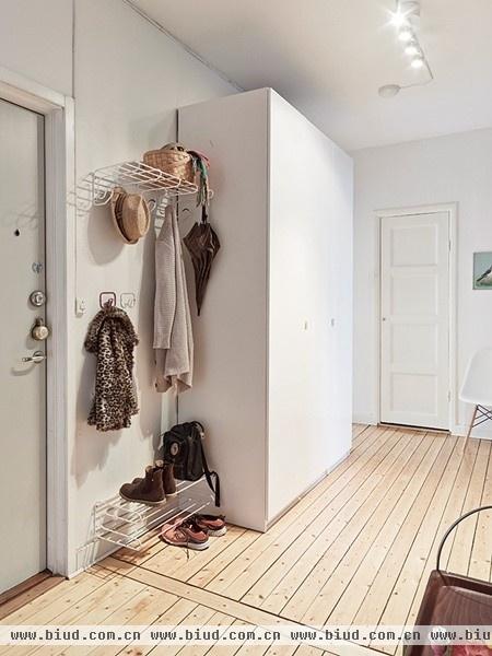 瑞典66平米裸色系女子公寓 打造一个人的浪漫