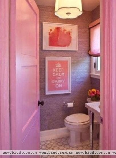 家装也能很特别让你沉浸在粉色的海洋