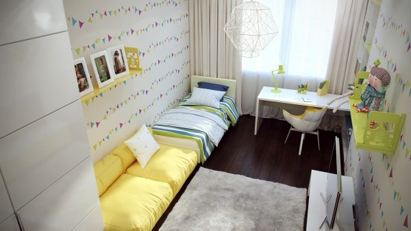 明快鲜亮的儿童房设计 让居家生活不再暗淡