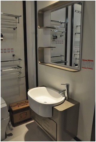 劳达斯2013年新品PVC浴室柜BC151D(“媚”系列)