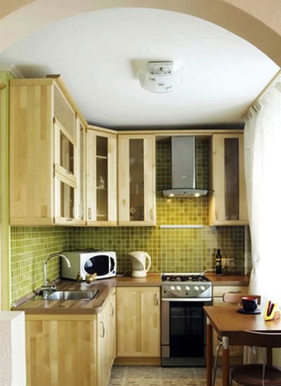 点亮厨房装修案例 厨房瓷砖搭配种类(组图)