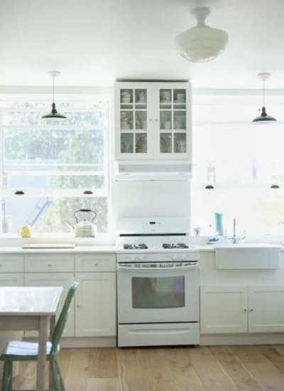 时尚简约白色厨房设计洁净从颜色开始