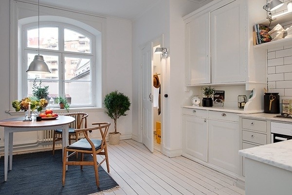 瑞典43平米格纹精品风公寓 永不退色的流行风