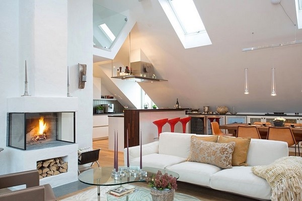 最爱北欧清洁白色自然风 斯德哥尔摩住宅设计