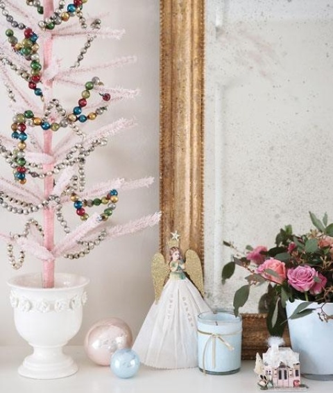 25个迷人粉彩圣诞装饰灵感 让你的圣诞节不只白色