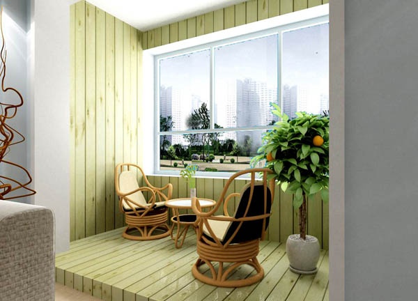 颠覆传统阳台设计让阳台融入居室空间
