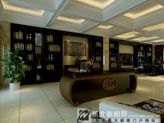 设计师案例：敞开式的中国风-办公室