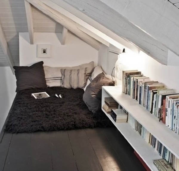 家装设计之创意书房设计：夹缝中求阅读