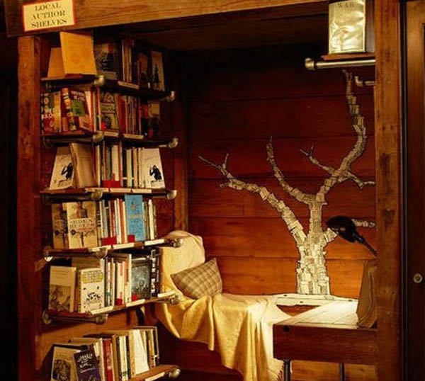 家装设计之创意书房设计：夹缝中求阅读