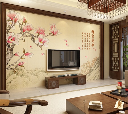 大气典雅 13款中国风电视背景墙