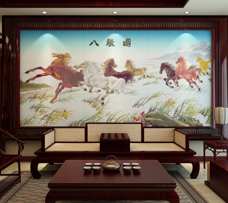 大气典雅 13款中国风电视背景墙
