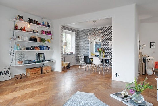 美好的北欧公寓设计 自然质朴的小家