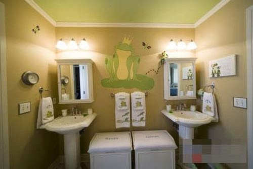 童趣浴室设计 给浴室增加轻松元素