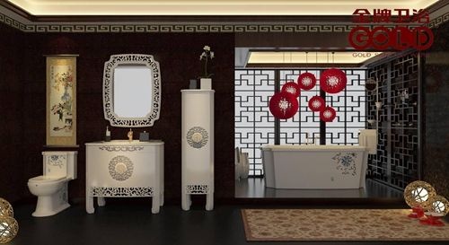 现代“隐士”的卫浴空间之金牌卫浴青花描金系列