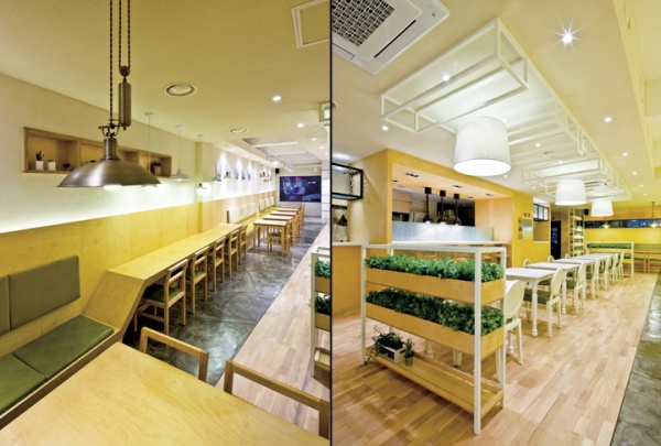 优雅温馨 首尔Tokyo curry日式餐厅设计(图)