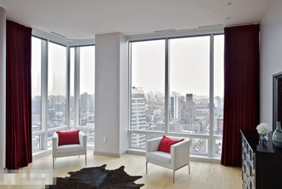 俯瞰城市美景 纽约简约风格复式家居设计(图)