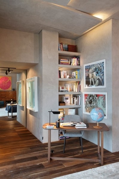 艺术感空间 时尚简约的住宅设计欣赏(组图)