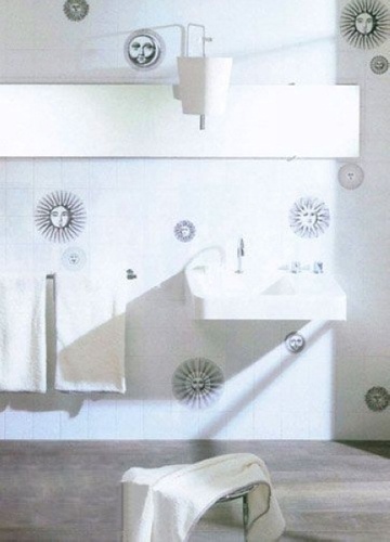 瓷砖铺贴个性浴室