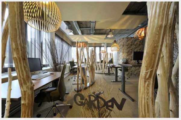 设计风潮：23个木制办公室创意设计实例