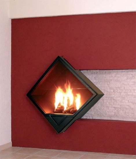 现代壁炉创意设计 点燃冬日温暖之火（组图）