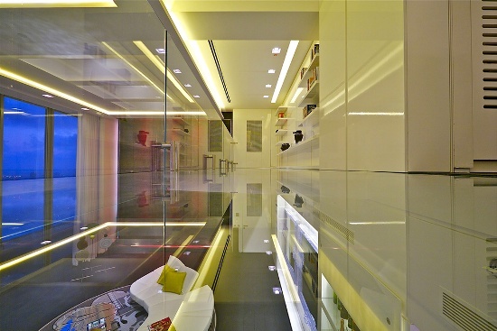 惊人的视觉效果 以色列现代奢华顶层公寓(图)