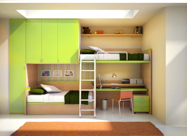 舒展童趣空间 12款精彩儿童房室内设计