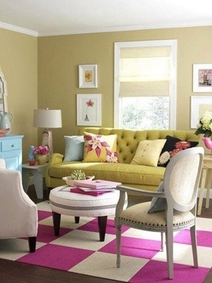 多一点色彩墙面演绎 6种方案让客厅鲜活起来
