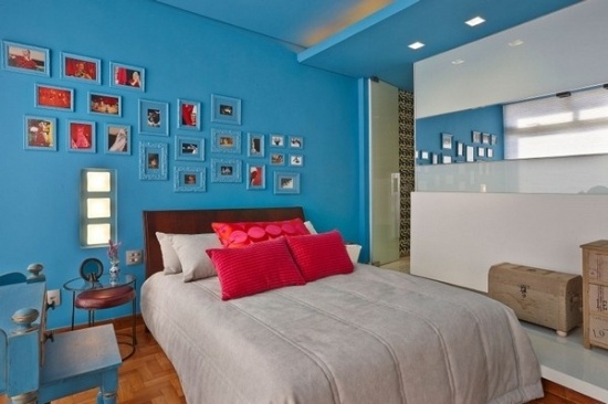 高饱和绝佳色彩混搭 巴西艺术设计感公寓(图)