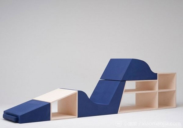 家具玩转新创意 模块化的书柜凳子设计(组图)