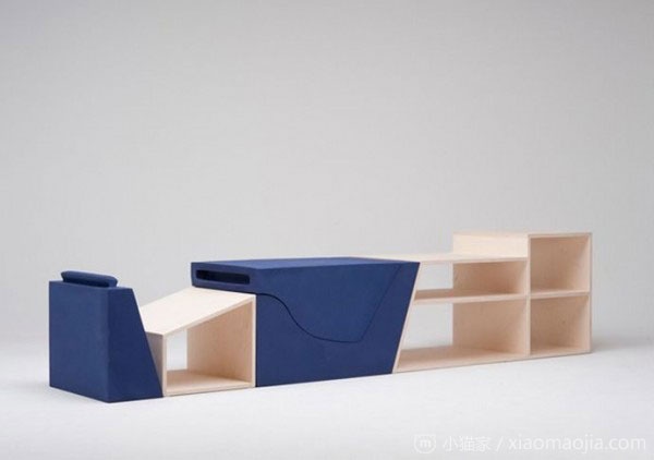 家具玩转新创意 模块化的书柜凳子设计(组图)