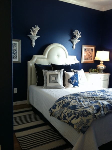 清爽一室 10个蓝色调卧室设计