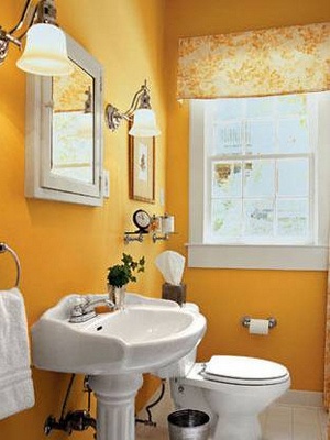 小空间大亮点 6款风格浴室台盆设计欣赏