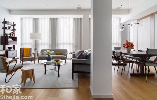 现代纽约公寓设计 每一帧都是一幅画