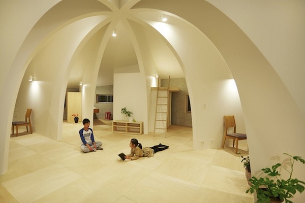 日本的向心式结构住宅 既开放又私密（组图）
