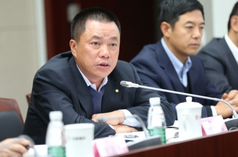 中国建材集团董事、中国建材股份总裁曹江林对北新建材2013年取得的工作成绩给予充分肯定