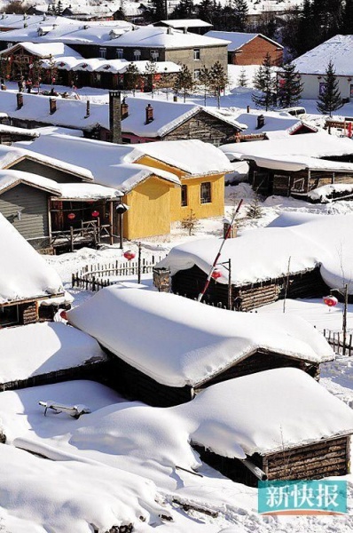 跟爸爸妈妈去哪儿? 雪乡童话白色之旅