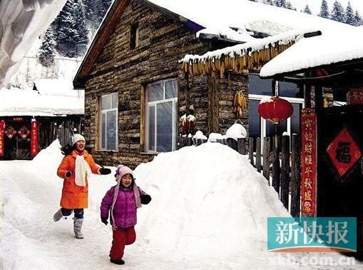 跟爸爸妈妈去哪儿? 雪乡童话白色之旅