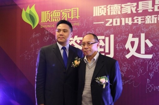 顺德家具品牌联盟主席团成员与中国家具协会副理事长陈宝光