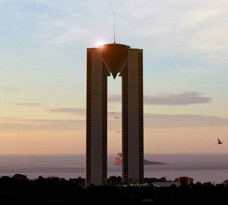 西班牙建47层高楼 即将完工发现忘记设计电梯