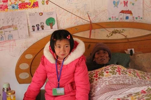 爱至山区，楷模家具捐助9岁女孩撑起一个家
