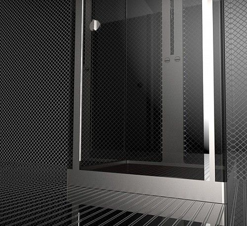 不锈钢防水智能浴室带你进入科幻片