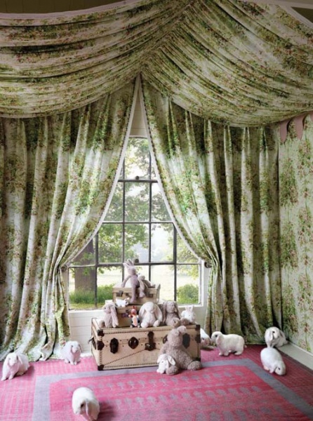 英国的Nina Campbell “Rosslyn花园城堡系列”