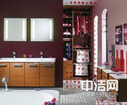 浴室瓷砖铺贴新花样 看格子控的浪漫卫浴间