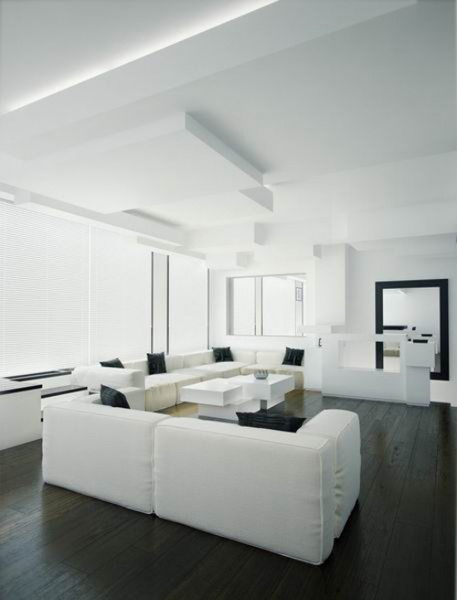 舒适宜人的空间设计 黑白灰色调简约家