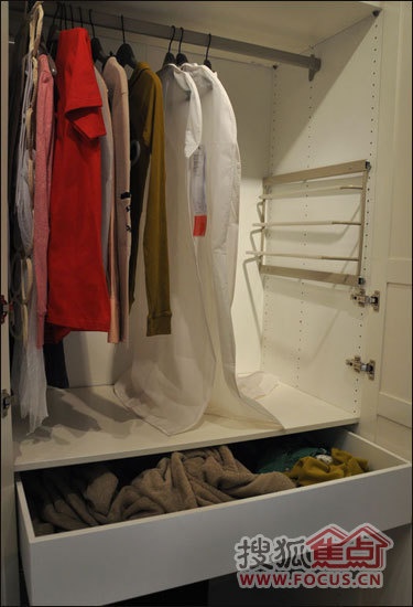 帕克思衣柜系列能满足多种储物需要