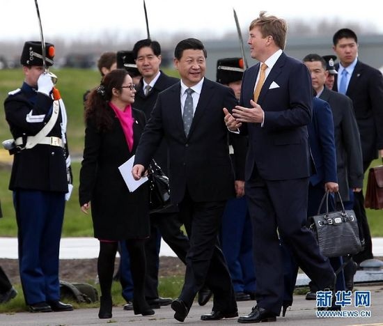 习近平会见荷兰国王威廉－亚历山大