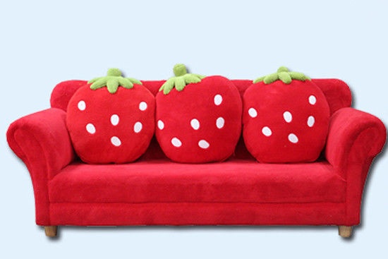 卡通草莓沙发