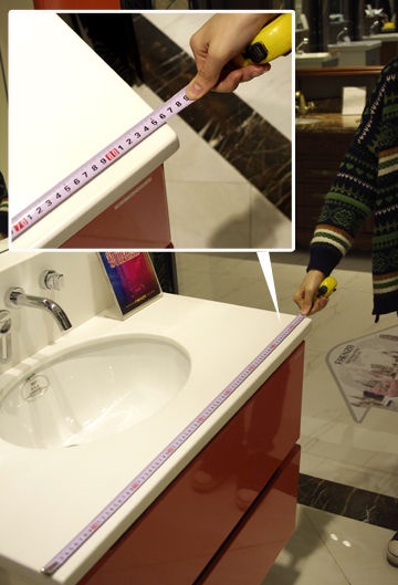 评测：法恩莎卫浴 浴室柜FPG4606-B 靓丽实用