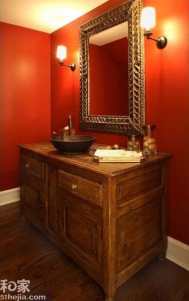 卫浴间墙面多彩 8个绝佳“色”计师方案